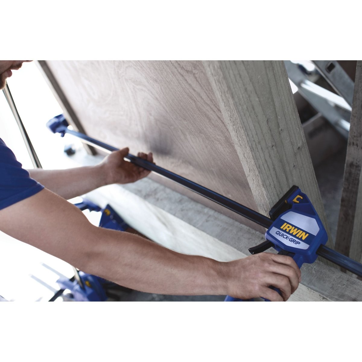 Irwin Quick - Grip Bar Clamp, One - Handed, Heavy - Duty, 36 - Inch - AAA Industrial Supply