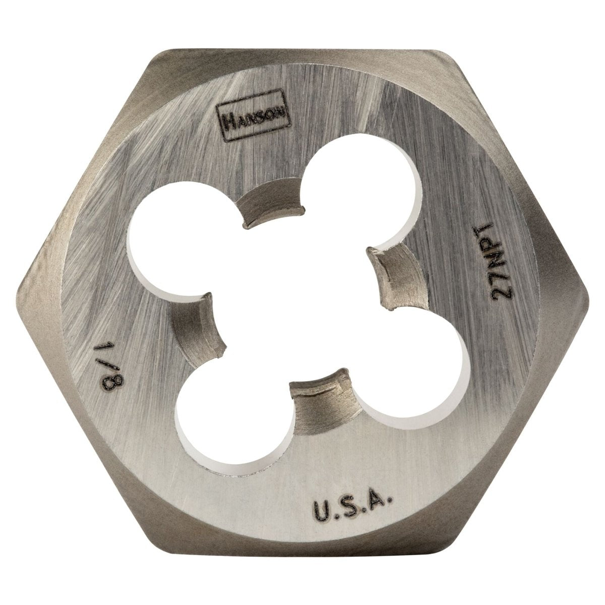 Irwin Septls5857402 - Hanson High Carbon Steel Re - Threading Hexagon Taper Pipe Dies - AAA Industrial Supply
