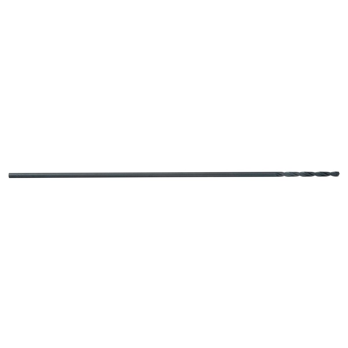 Irwin Single Black Oxide High - Speed Steel Drill Bit, 3/16" X 12" - AAA Industrial Supply