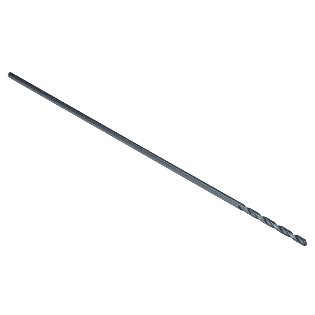 Irwin Single Black Oxide High - Speed Steel Drill Bit, 3/16" X 12" - AAA Industrial Supply