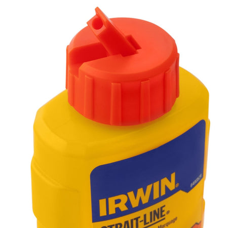 Irwin Strait - Line High - Visibility Marking Chalk, 8 - Ounce, Orange - AAA Industrial Supply