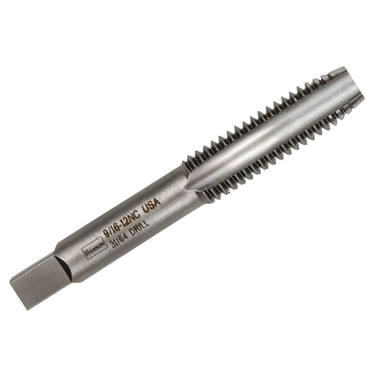 Irwin Tap 9/16" - 12 Nc Plug, For Tap Die Extraction - AAA Industrial Supply