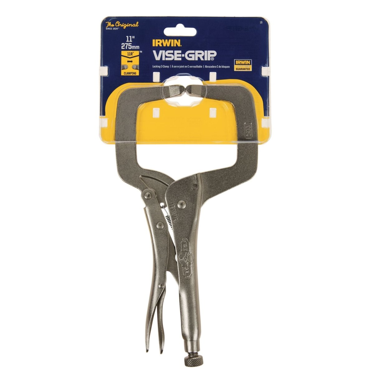 Irwin The Original Locking C - Clamps With Regular Tips - AAA Industrial Supply