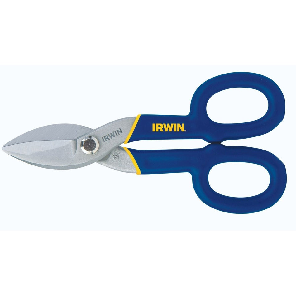Irwin Tin Snip, Flat Blade, 7 - Inch - AAA Industrial Supply