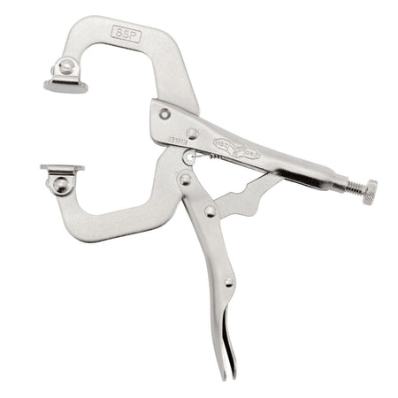 Irwin Vise - Grip C Clamp, Locking With Swivel Pads, 2 - Inch - AAA Industrial Supply