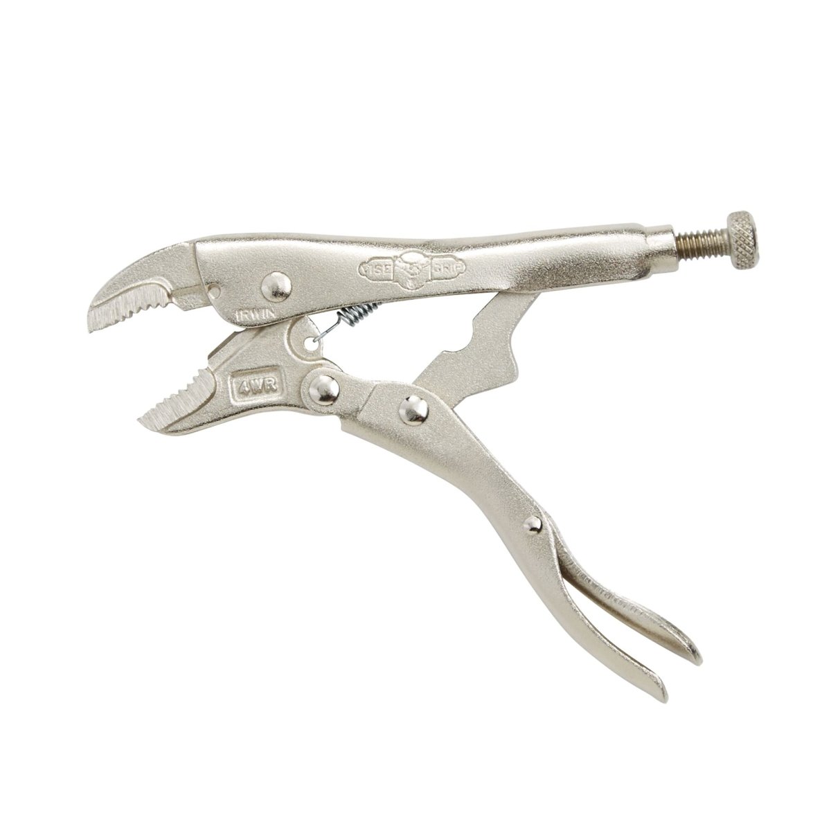 Irwin Vise - Grip Curved Jaw Locking Pliers With Wire Cutter, 4 - Inch (10) - AAA Industrial Supply