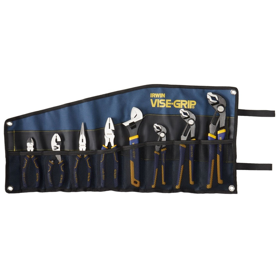 Irwin Vise - Grip Groovelock Pliers Set, 8 - Piece - AAA Industrial Supply