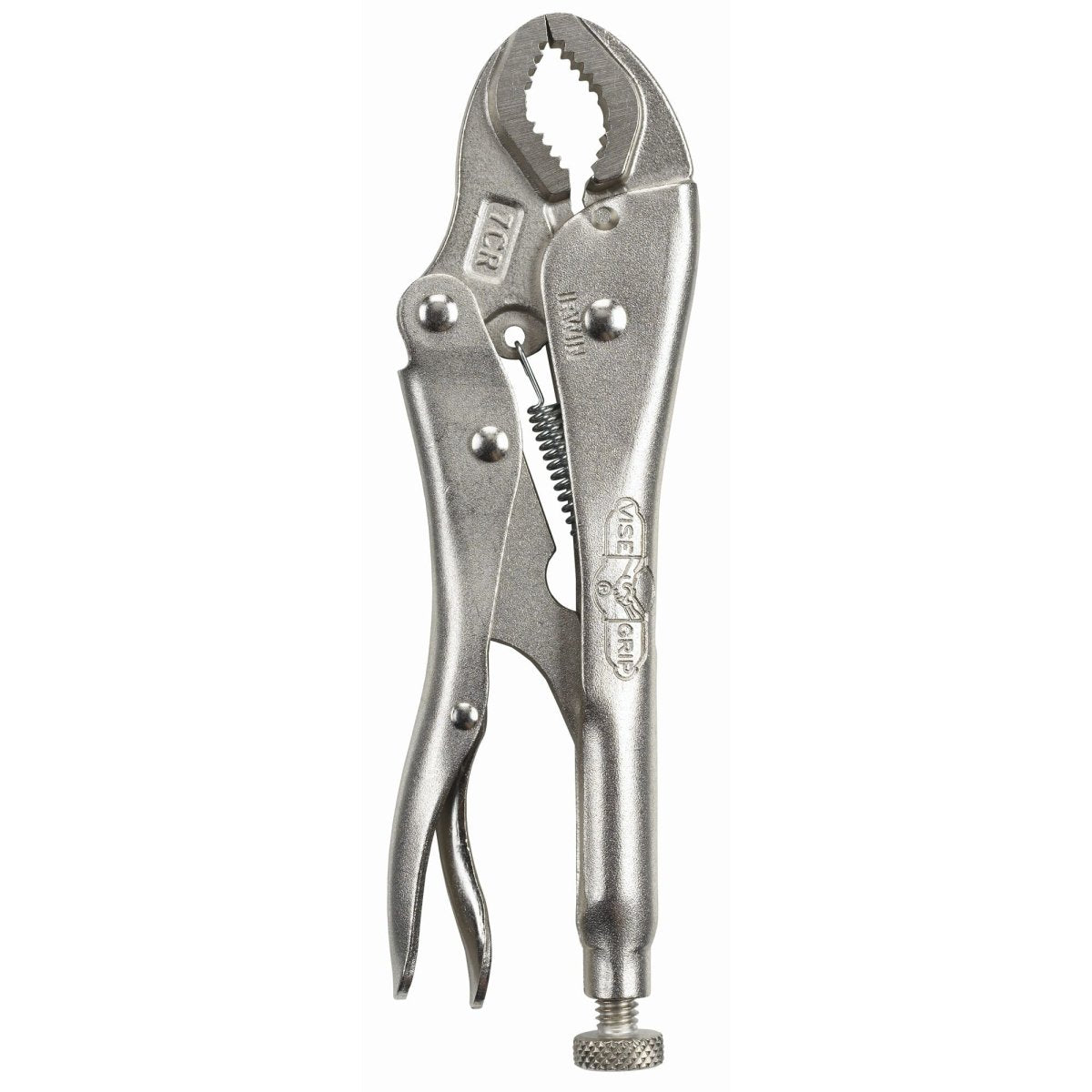 Irwin Vise - Grip Locking Pliers, Original, Curved Jaw, 7 - Inch - AAA Industrial Supply