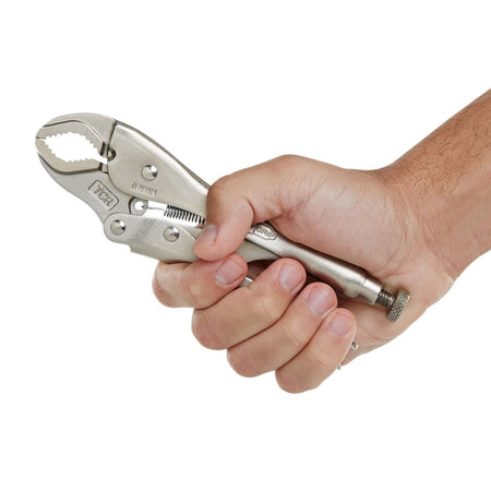 Irwin Vise - Grip Locking Pliers, Original, Curved Jaw, 7 - Inch - AAA Industrial Supply