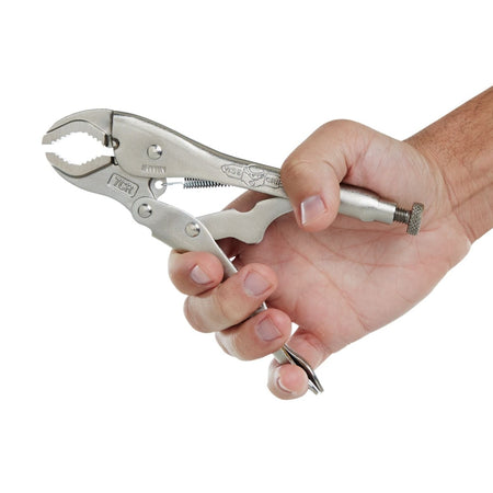 Irwin Vise - Grip Locking Pliers, Original, Curved Jaw, 7 - Inch - AAA Industrial Supply