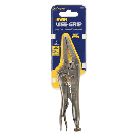 Irwin Vise - Grip Locking Pliers, Original, Long Nose, 6 - Inch - AAA Industrial Supply