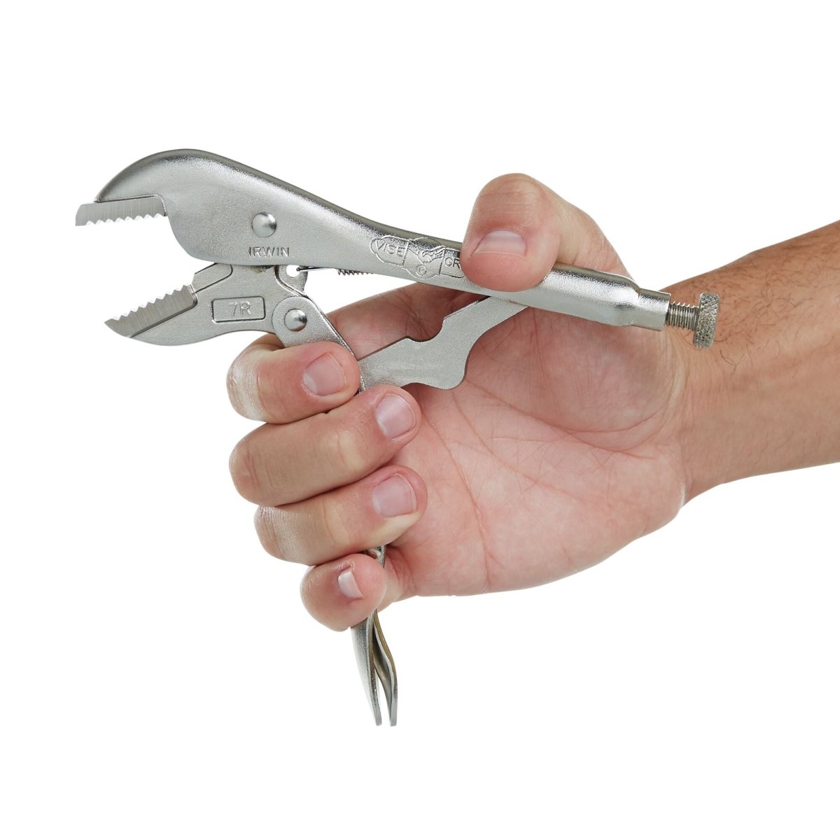 Irwin Vise - Grip Locking Pliers, Original, Straight Jaw, 7 - Inch - AAA Industrial Supply