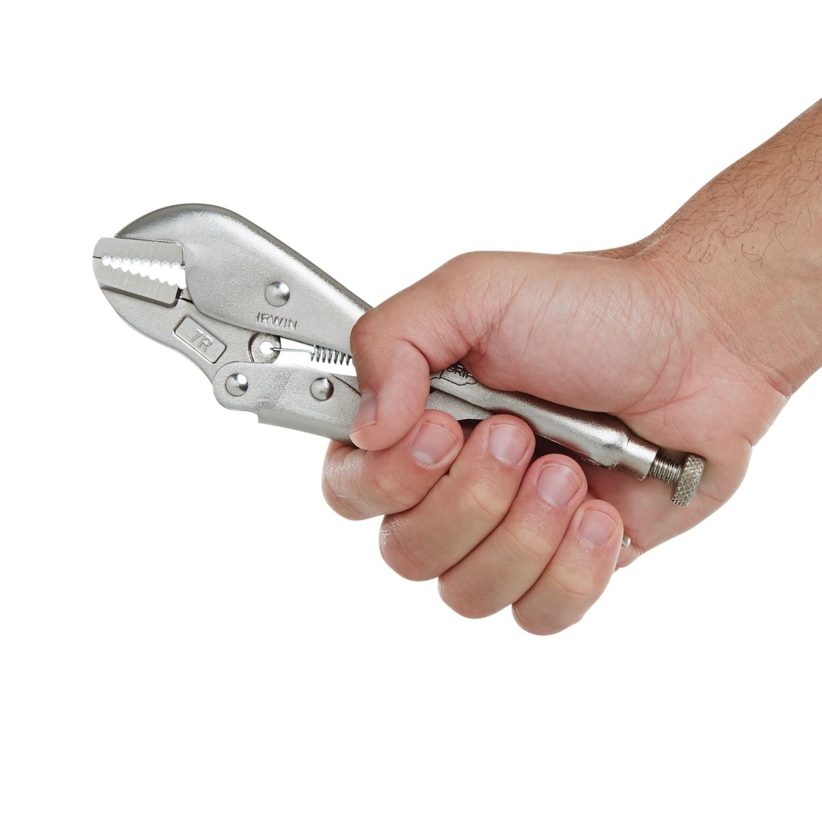 Irwin Vise - Grip Locking Pliers, Original, Straight Jaw, 7 - Inch - AAA Industrial Supply