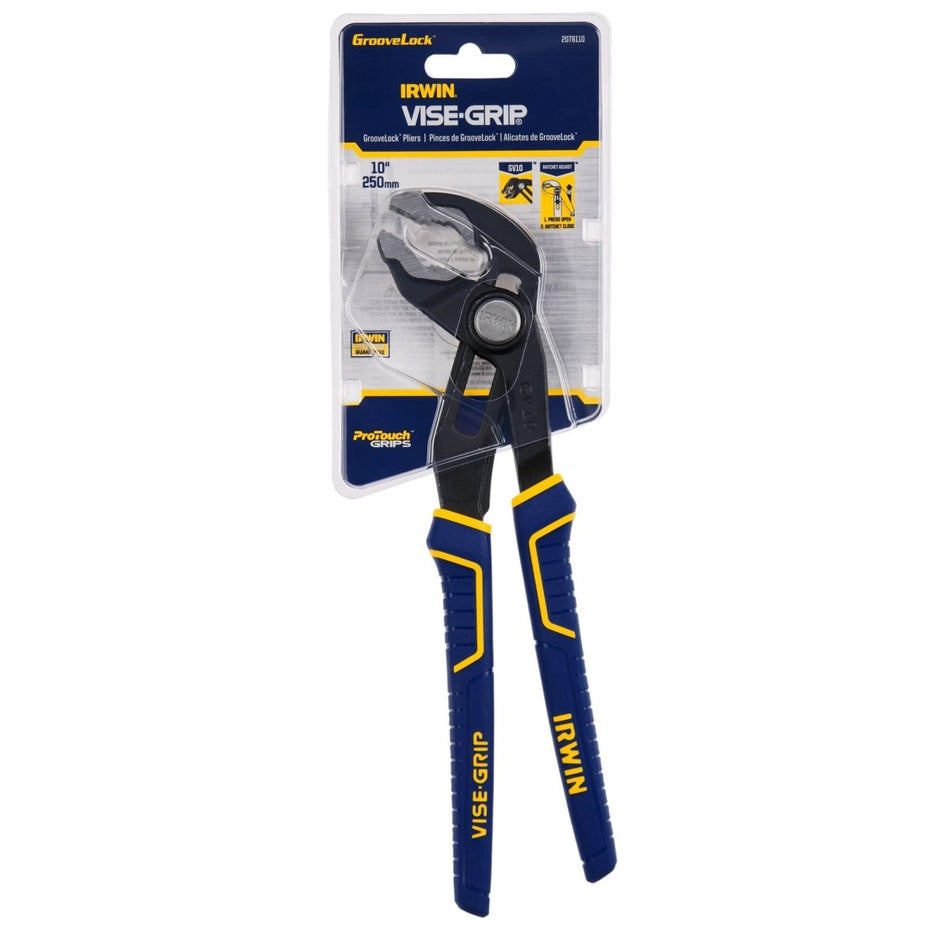 Irwin Vise - Grip Locking Pliers, V - Jaw, 10 - Inch - AAA Industrial Supply