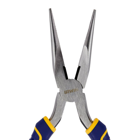 Irwin Vise - Grip Long Nose Pliers With Wire Cutter, 8 - Inch - AAA Industrial Supply