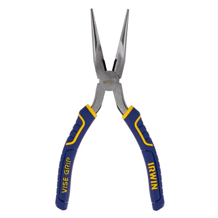Irwin Vise - Grip Long Nose Pliers With Wire Cutter, 8 - Inch - AAA Industrial Supply