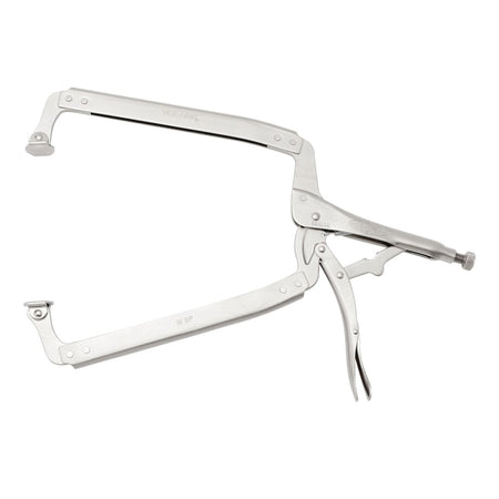 Irwin Vise - Grip Original C Clamp, Locking, Swivel Pad Tip, 18 - Inch - AAA Industrial Supply