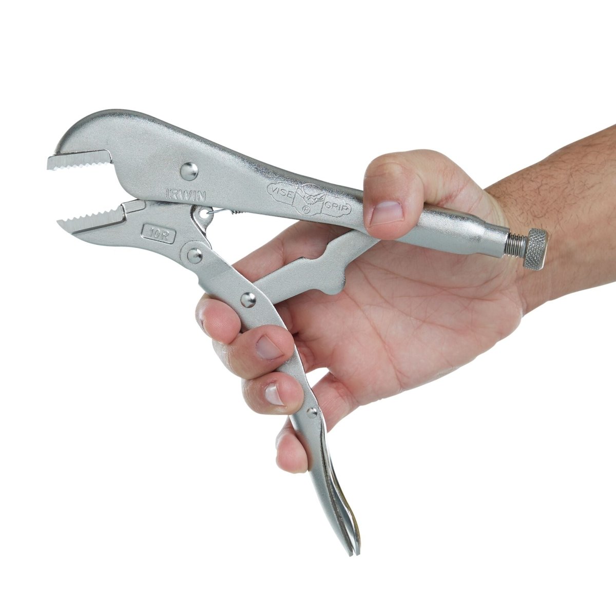 Irwin Vise - Grip Original Locking Pliers, Straight Jaw, 10 - Inch - AAA Industrial Supply