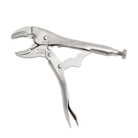 Irwin Vise - Grip Original Locking Pliers With Wire Cutter, Curved Jaw, 7 - Inch - AAA Industrial Supply