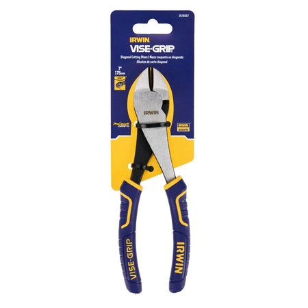 Irwin Vise - Grip Pliers, Diagonal Cutting, 7 - Inch - AAA Industrial Supply