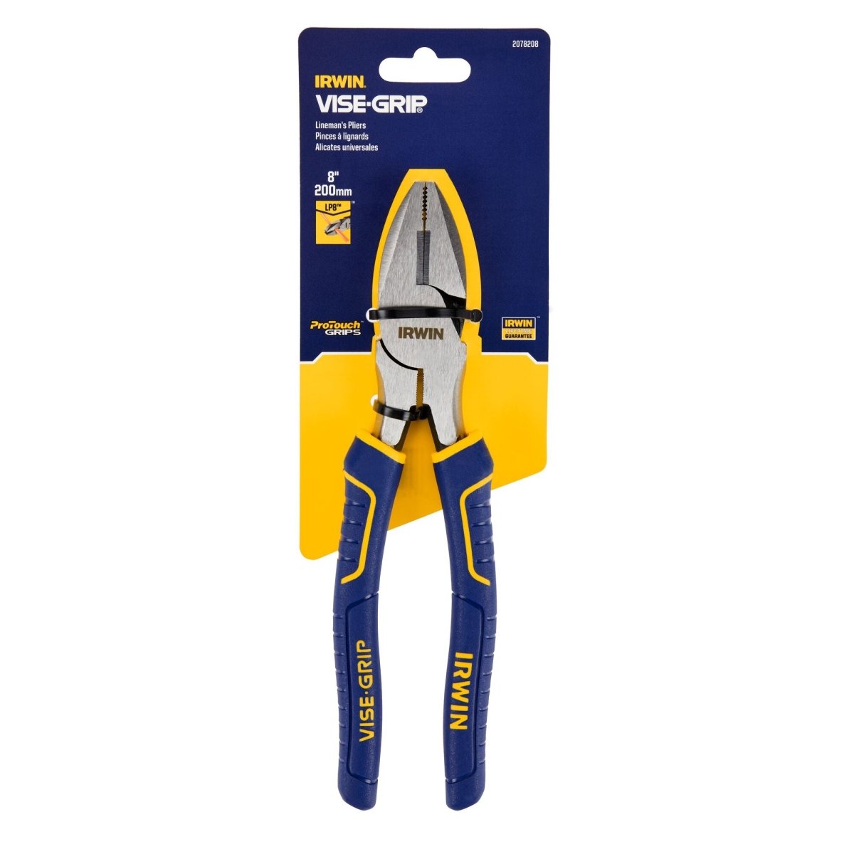 Irwin Vise - Grip Pliers, Lineman'S, 8 - Inch - AAA Industrial Supply