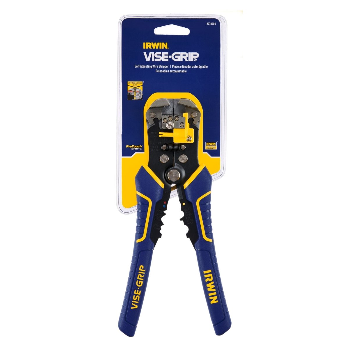 Irwin Vise - Grip Wire Stripper, Self - Adjusting, 8 - Inch - AAA Industrial Supply