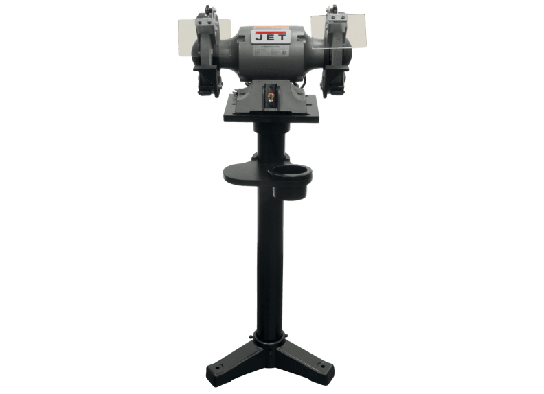 JBG - 8A 8in Shop Bench Grinder & JPS - 2A Stand - AAA Industrial Supply