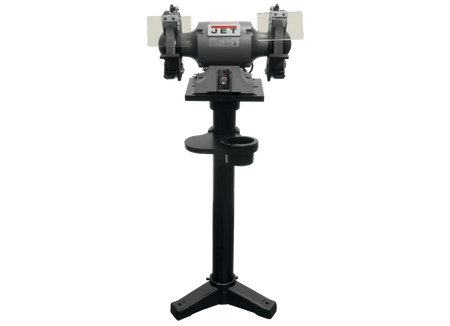 JBG - 8A 8in Shop Bench Grinder & JPS - 2A Stand - AAA Industrial Supply