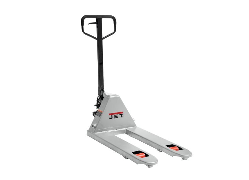 JET 20 x 36 in 5500 lb Capacity Pallet Truck - AAA Industrial Supply