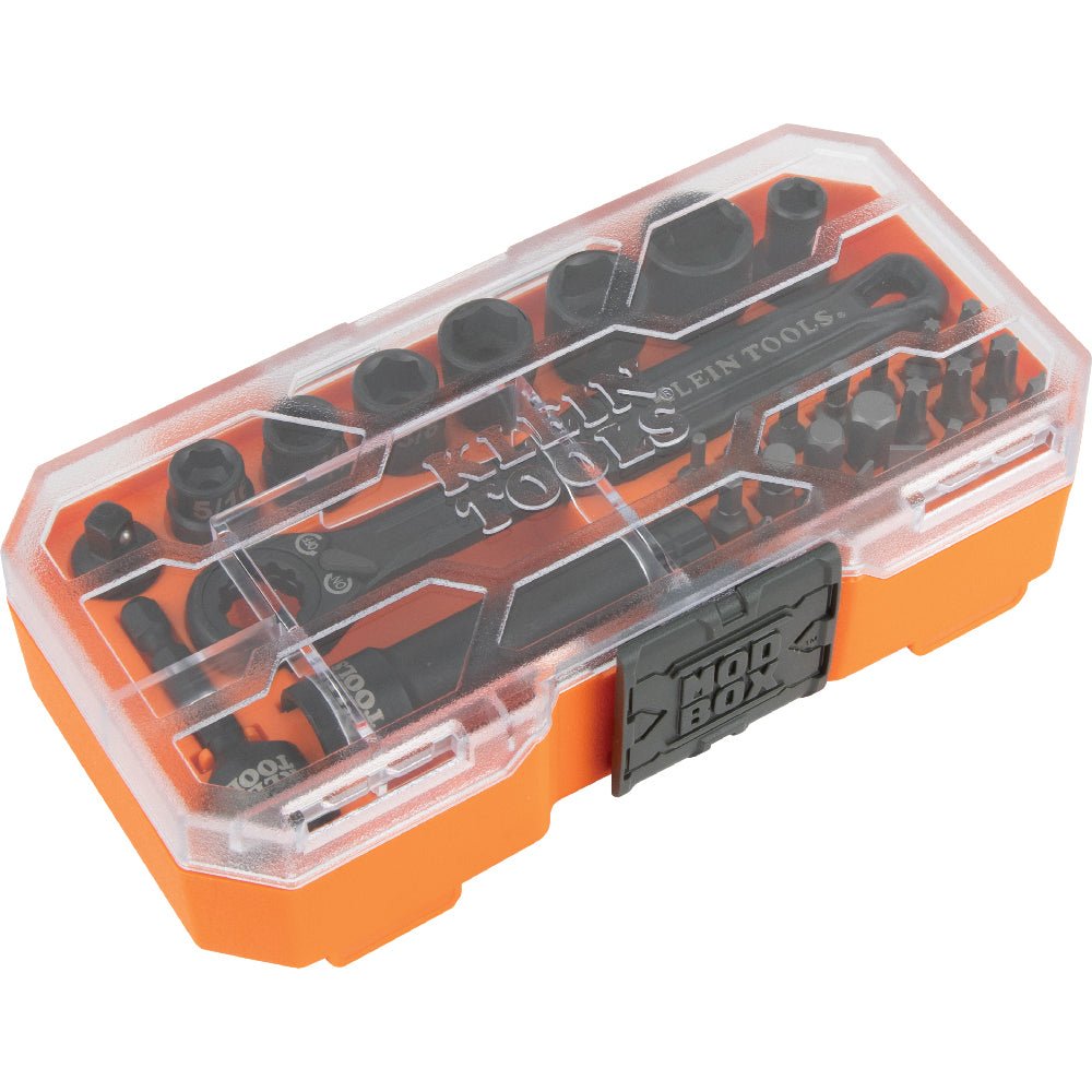 KNECT™ 1/4 - Inch Drive Impact - Rated Pass Through Socket Set, 32 - Piece - AAA Industrial Supply