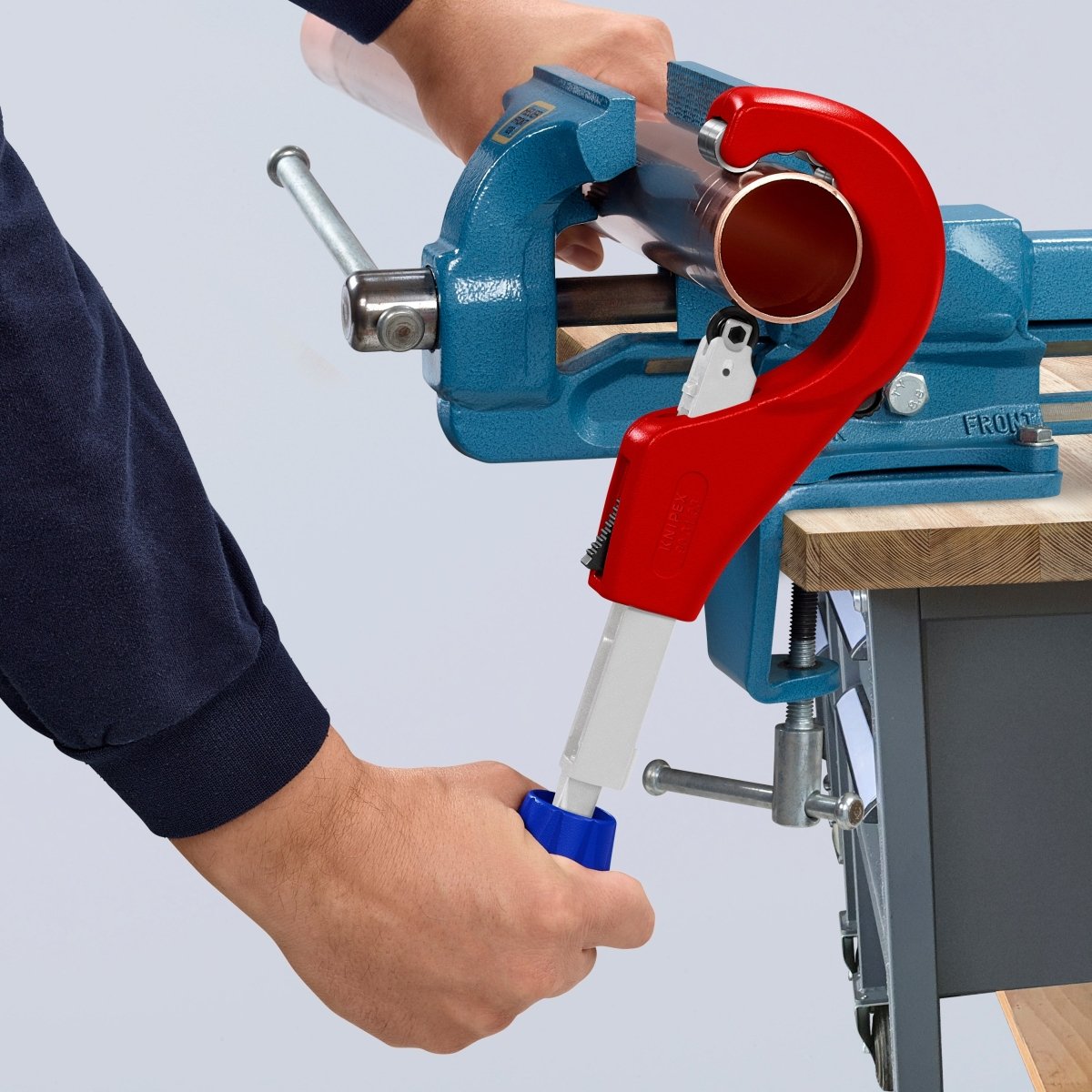 KNIPEX® TubiX® XL Pipe Cutter 10.25" - AAA Industrial Supply