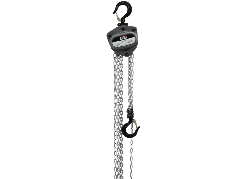 L - 100 - 250WO - 10, 1/4 - Ton Hand Chain Hoist With 10ft Lift & Overload Protection - AAA Industrial Supply