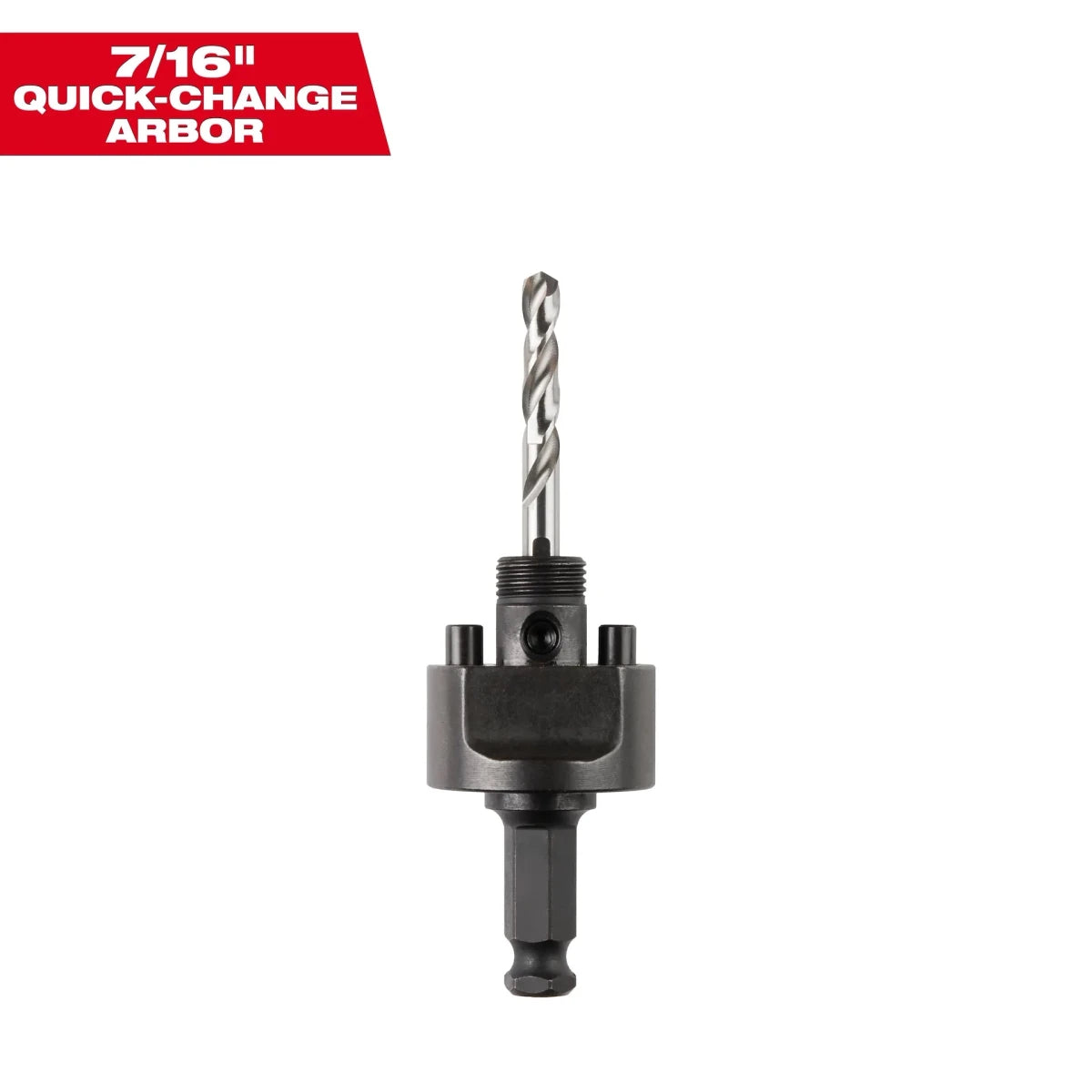 Large Thread Pull-Back Arbor, 7/16" Shank - AAA Industrial Supply
