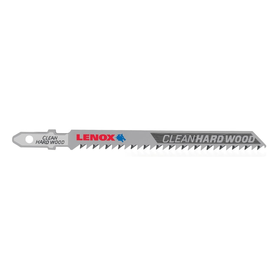 Lenox T - Shank Clean Wood Cutting Jig Saw Blade, 4 - Inch X 5/16 - Inch 10 Tpi, 5 - Pack - AAA Industrial Supply
