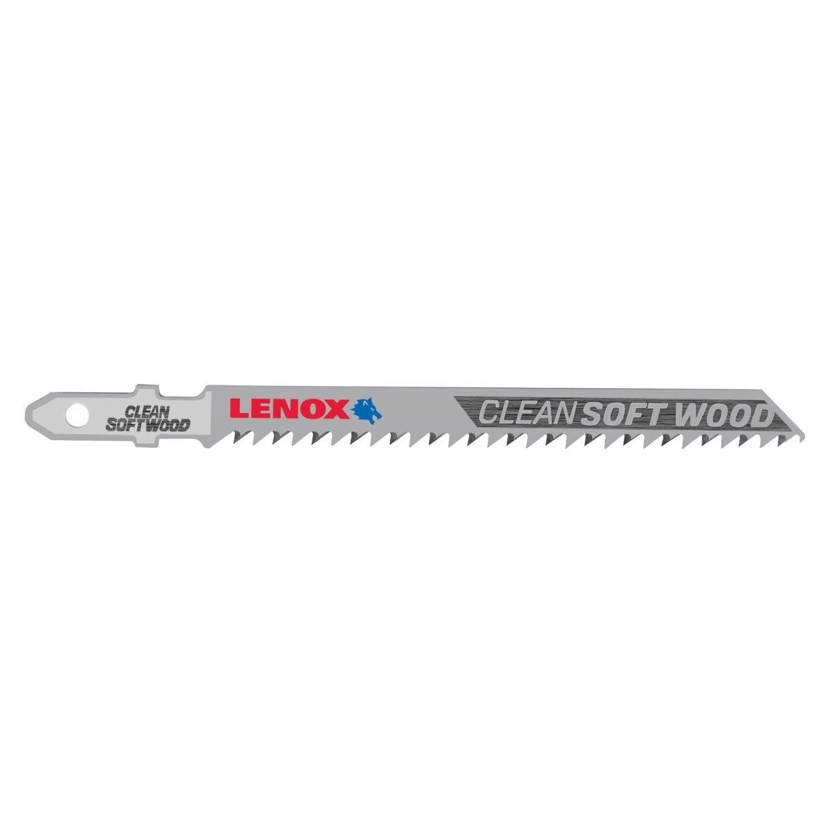Lenox T - Shank Clean Wood Cutting Jig Saw Blade, 4" X 5/16" 10 Tpi, 5 Pack - AAA Industrial Supply