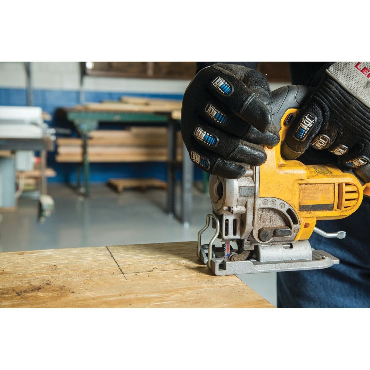 Lenox T - Shank Clean Wood Cutting Jig Saw Blade, 4" X 5/16" 10 Tpi, 5 Pack - AAA Industrial Supply