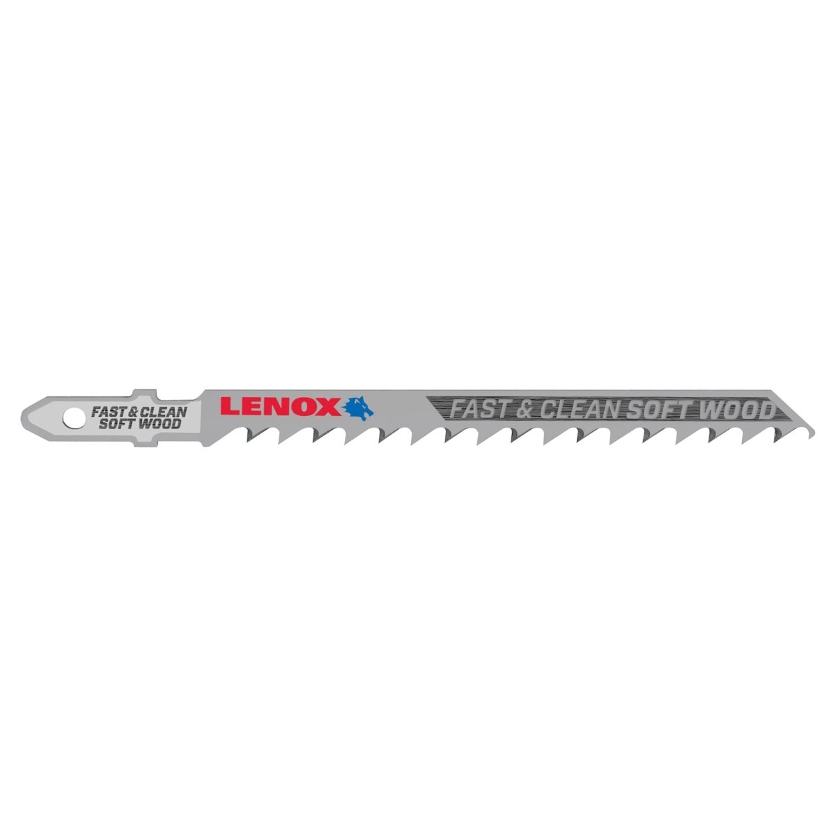 Lenox T - Shank Clean Wood Cutting Jig Saw Blade, 4" X 5/16" 6 Tpi, 5 Pack - AAA Industrial Supply
