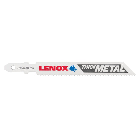 Lenox T - Shank Thick Metal Cutting Jig Saw Blade, 3 5/8" X 3/8" 14 Tpi, 5 Pack - AAA Industrial Supply