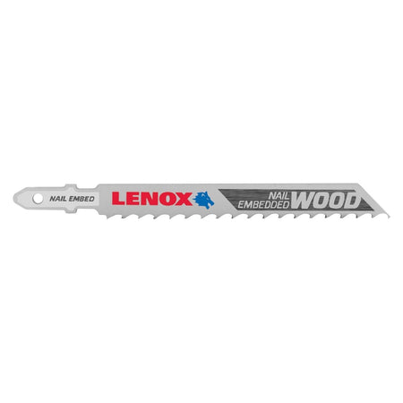 Lenox Tools T - Shank General Purpose Jig Saw Blade, 4 - Inch X 3/8 - Inch 6 Tpi, 5 - Pack - AAA Industrial Supply