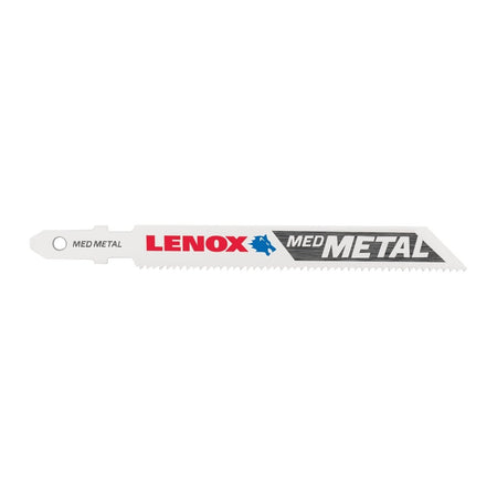 Lenox Tools T - Shank Medium Metal Cutting Jig Saw Blade, 3 5/8" X 3/8" 18 Tpi, 5 Pack - AAA Industrial Supply