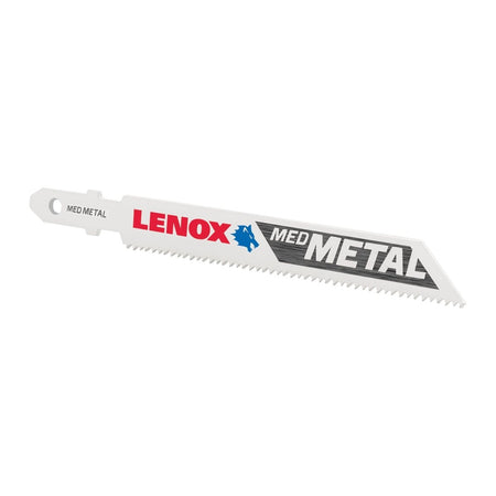 Lenox Tools T - Shank Medium Metal Cutting Jig Saw Blade, 3 5/8" X 3/8" 18 Tpi, 5 Pack - AAA Industrial Supply