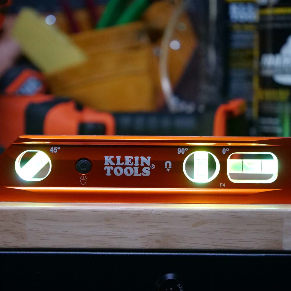 Lighted Torpedo Billet Level, Rare - Earth Magnet - AAA Industrial Supply
