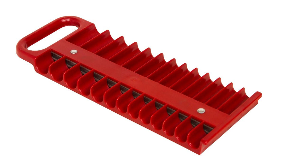 Lisle 1/4 Drive Magnetic Socket Holder/Red - AAA Industrial Supply