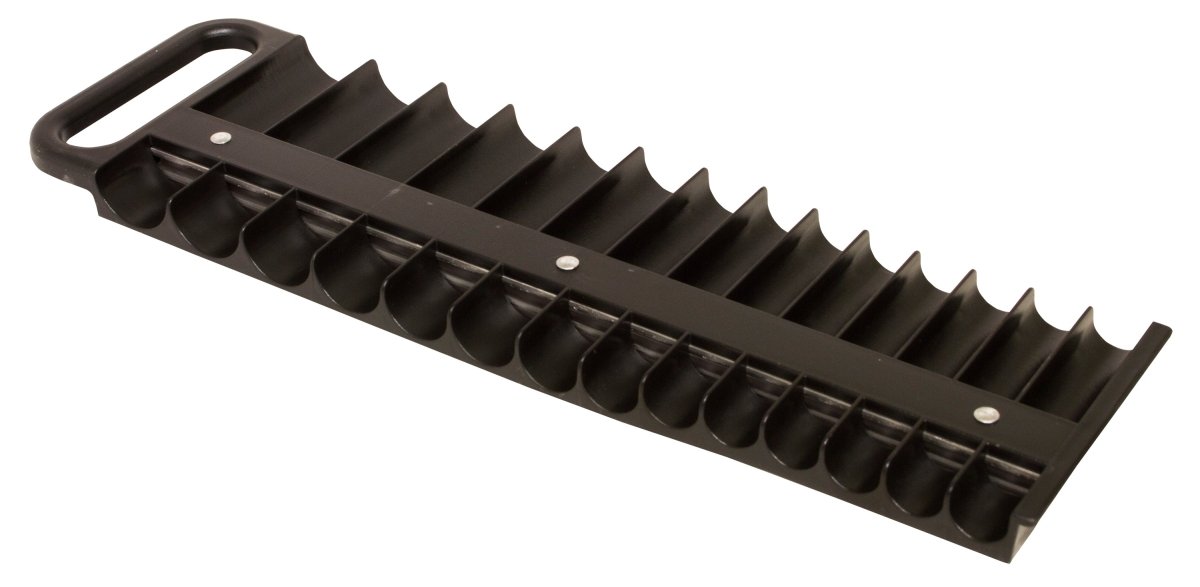 Lisle 3/8" Drive Magnetic Socket Holder/Black - AAA Industrial Supply