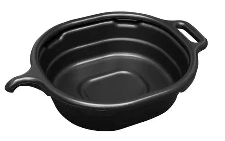 Lisle 4.5 Gallon Oval Drain Pan, Black - AAA Industrial Supply
