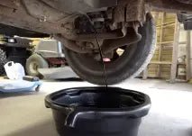 Lisle 4.5 Gallon Oval Drain Pan, Black - AAA Industrial Supply