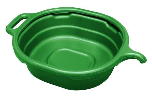 Lisle 4.5 Gallon Oval Drain Pan, Green - AAA Industrial Supply