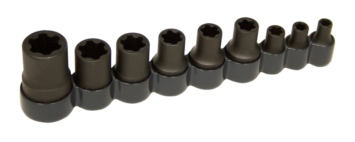 Lisle External Torx Plus Socket Set, 9Pc - AAA Industrial Supply