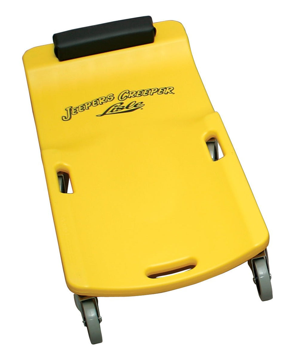 Lisle Lg.Wheel Creeper/Yellow - AAA Industrial Supply
