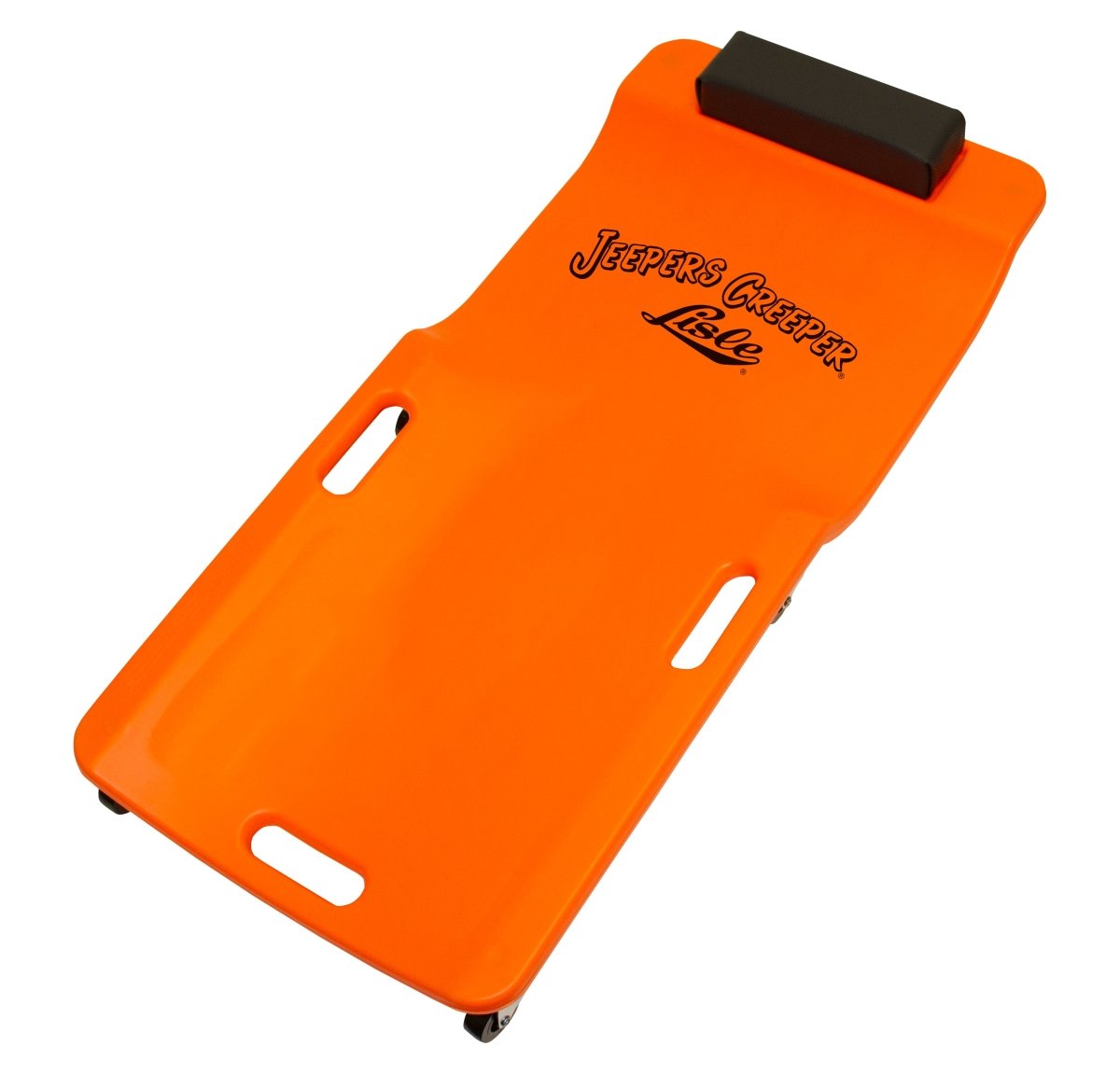 Lisle Neon Orange Low Profile Plastic Creeper - AAA Industrial Supply